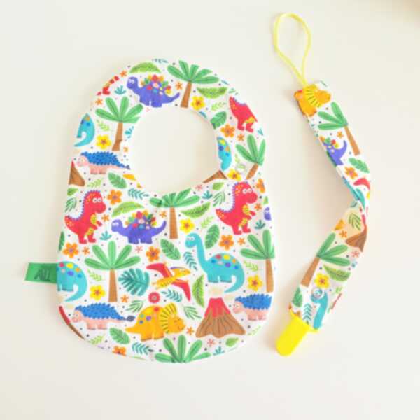 BAVAGLINO e PORTACIUCCIO dino colorati