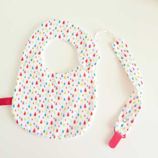 BAVAGLINO e PORTACIUCCIO gocce colorate