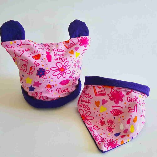 BERRETTA BABY fantasia love base rosa