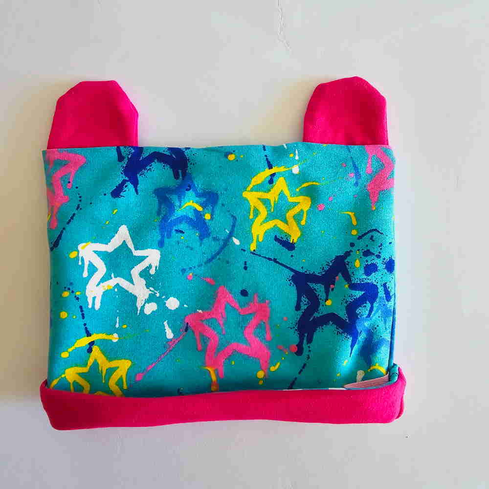 BERRETTA BABY stelle colorate base azzurra