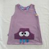 ABITO REVERSIBILE simboli lilla