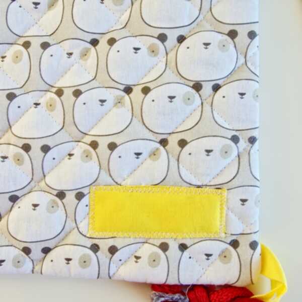 ZAINO TRAPUNTATO panda beige - immagine 2