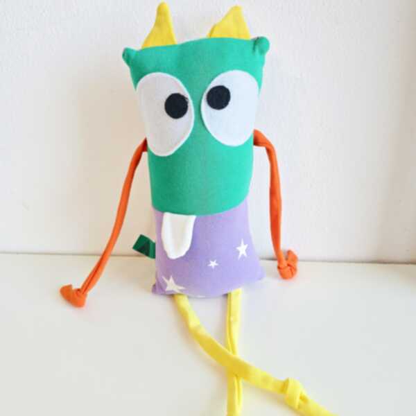 DOUDOU verde e violetto