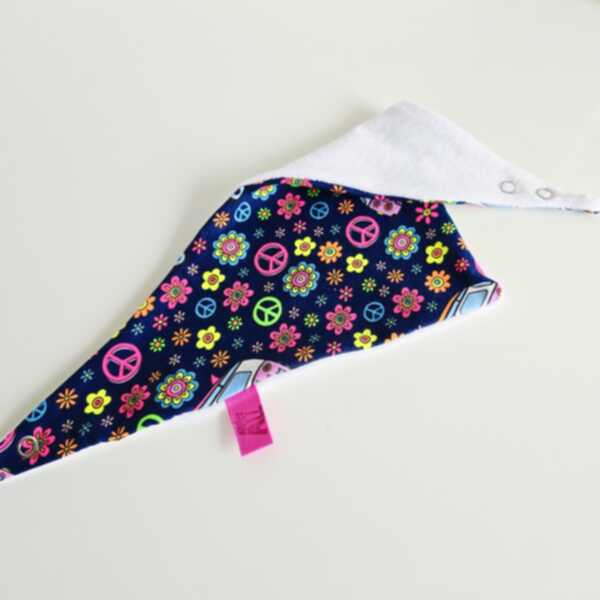 BAVETTA peace and love base blu - immagine 2