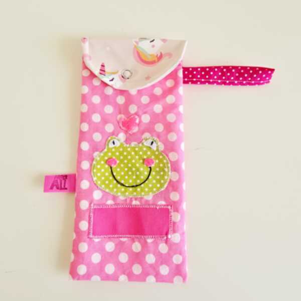 PORTASPAZZOLINO / PORTAPOSATE -principessa ranocchia