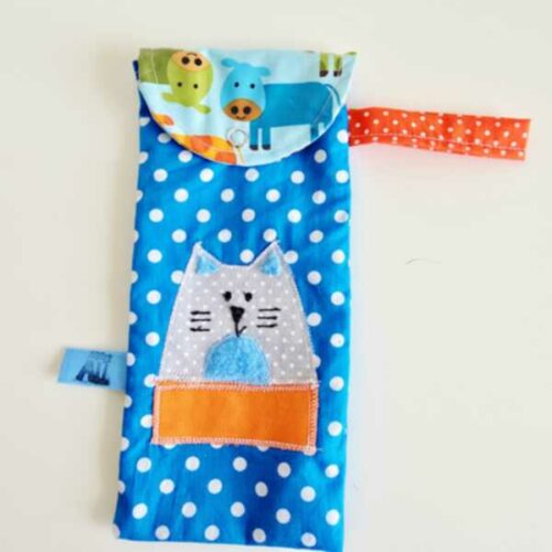 PORTASPAZZOLINO / PORTAPOSATE - gatto