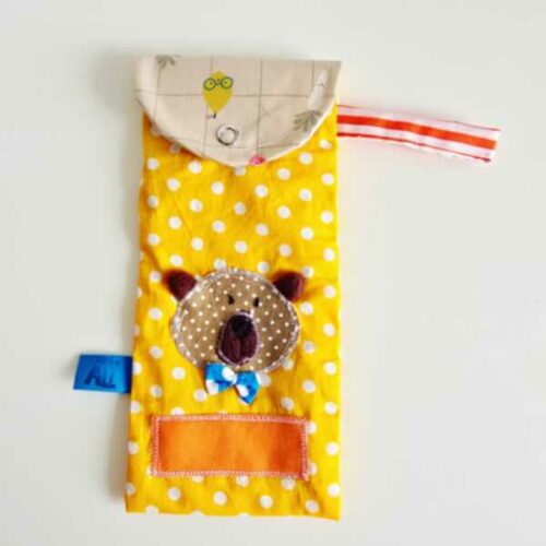 PORTASPAZZOLINO / PORTAPOSATE - orsetto