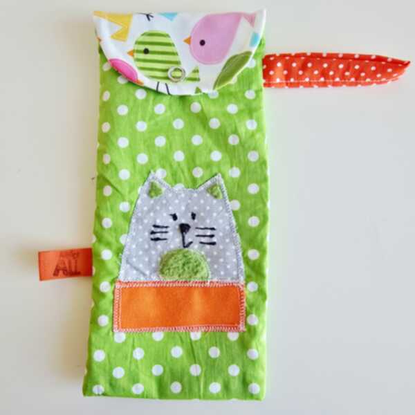 PORTASPAZZOLINO / PORTAPOSATE - gatto - immagine 3