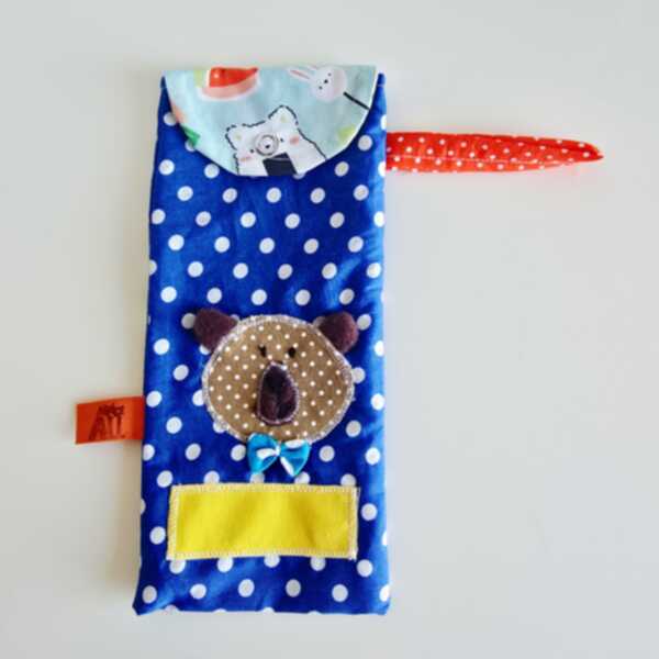 PORTASPAZZOLINO / PORTAPOSATE - orsetto - immagine 6