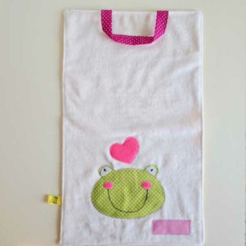 ASCIUGAMANO principessa ranocchia