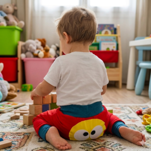 PANTS PRIMAVERILE rosso