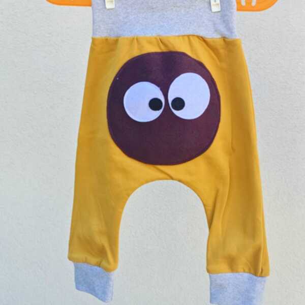 PANTS INVERNALE senape faccina marrone