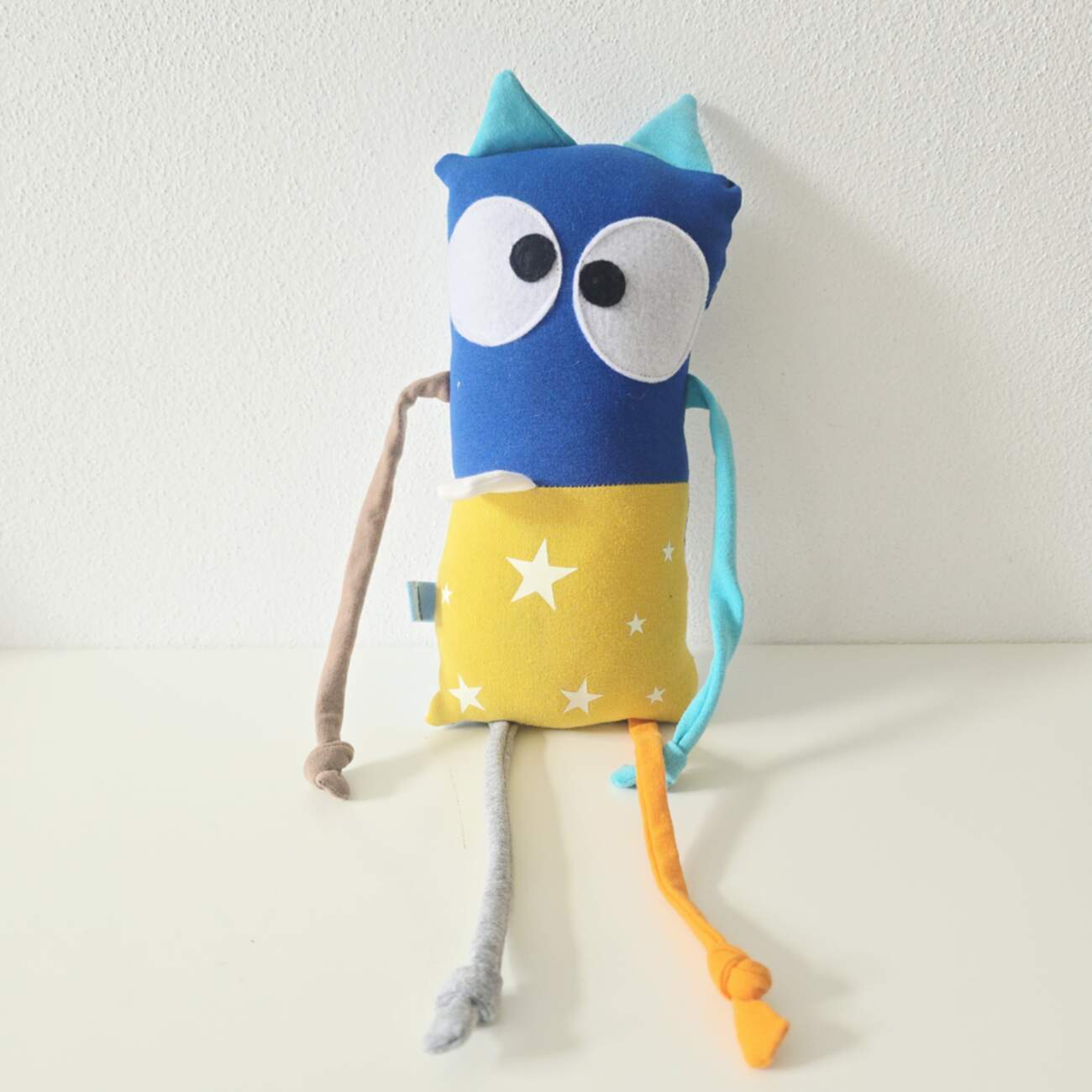 DOUDOU blu e senape