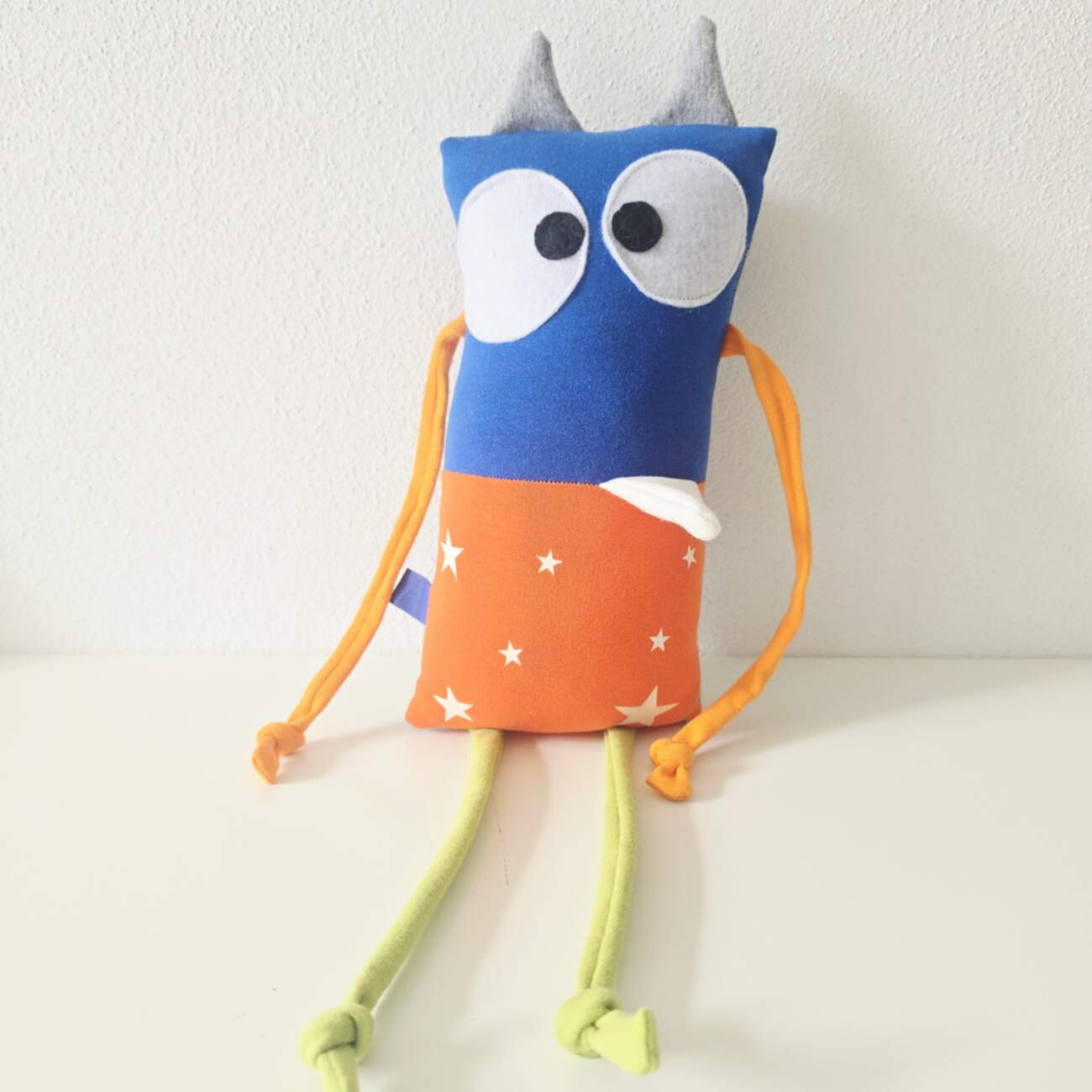 DOUDOU blu e arancio